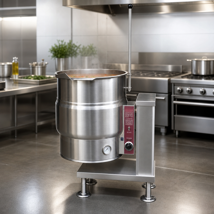 Product image #3 for Southbend Steam Electric 20-Gallon Floor Model Tilting Kettle