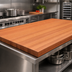 Thumbnail image #3 for Boos Block Edge Grain American Cherry Kitchen Countertop, 72 x 38 x 3 Inches, Varnique Finish
