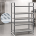 Thumbnail image #3 for Cambro Camshelving Elements XTRA 5-Tier Stationary Vented Starter Polymer Shelving Unit, 18 x 60 x 72 Inches