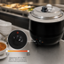 Thumbnail image #3 for Omcan 13.7 Qt Countertop Soup Kettle Warmer, 600W, Black