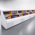 Thumbnail image #3 for Howard-McCray Ovation Series 63-Inch Remote Curved Open Impulse Merchandiser Cooler, 44-Inch High