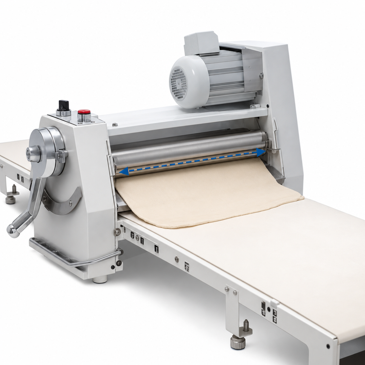 Product image #3 for Axis 17-Inch Bench Model Dough Sheeter, 2-Speed Reversible, 110V