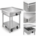 Thumbnail image #3 for Atlas Metal LTM-2736-ME Auto-Lift Stainless Steel Utility Table with Marine Edge