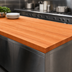 Thumbnail image #3 for John Boos Boos Block 84-Inch x 30-Inch x 2-1/4-Inch Edge Grain American Cherry Kitchen Countertop, Penetrating Oil Finish
