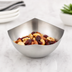 Thumbnail image #3 for American Metalcraft Squound 15 oz Square Stainless Steel Snack Bowl