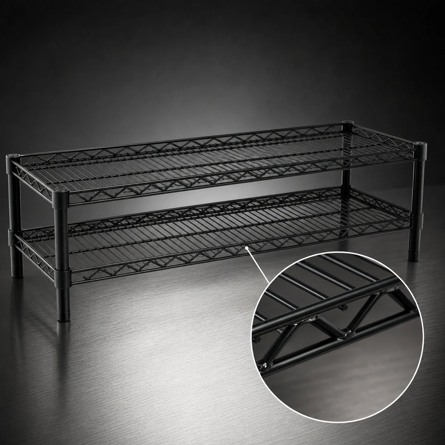 Patented QuadTruss Bottom Shelf