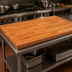 Thumbnail image #3 for John Boos Boos Block American Cherry Edge Grain Kitchen Countertop, 48