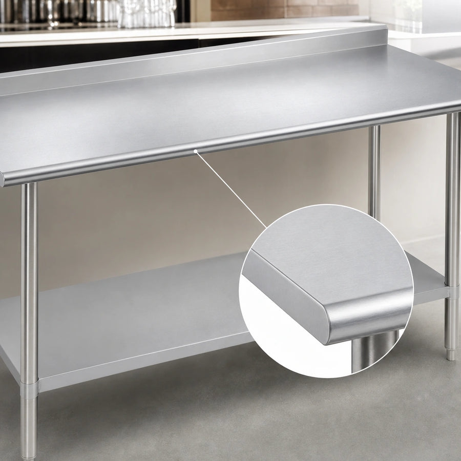 16-Gauge 300-Series Stainless Steel Top