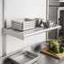 Thumbnail image #3 for New Age H.D. Series Cantilever Aluminum Shelf, 36 Inch W x 24 Inch D, 900 lb. Capacity