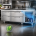 Thumbnail image #3 for Polar Cuisine UN17FC72 72-Inch Two-Section Self-Contained Freezer Base with 4 Drawers