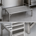 Thumbnail image #3 for Lifetime Tough Stainless Steel Tubular Dunnage Rack, 60 x 20 x 12 Inches