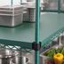 Thumbnail image #3 for Eagle Group QuadPlus Solid Polymer Shelf Mat with Quad-Adjust Wire Frame, 72 x 24 Inches, Green