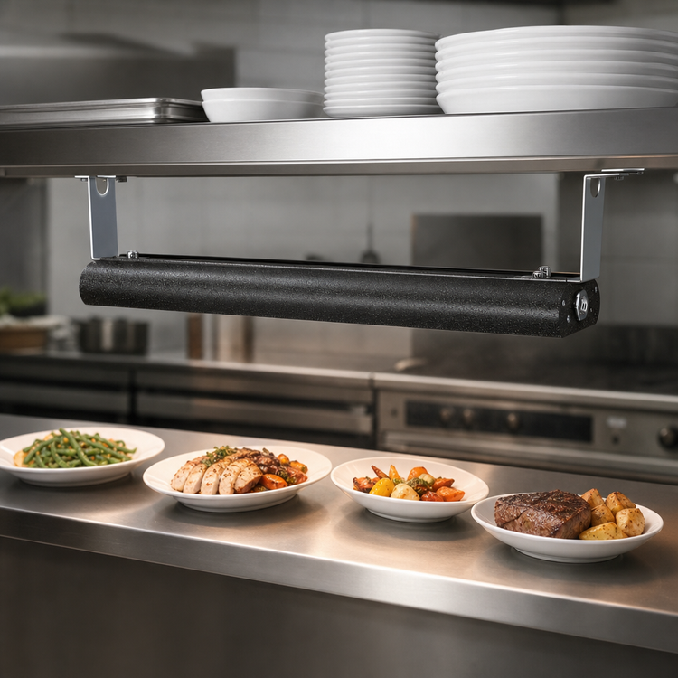 Product image #3 for Vollrath 18-Inch Single Low Profile Unlighted Heat Strip with Remote Toggle Switch, 208V