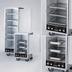 Thumbnail image #3 for Dinex Heated Proofer Cabinet for 18 x 26 and 12 x 20 Pans, Non-Insulated Aluminum