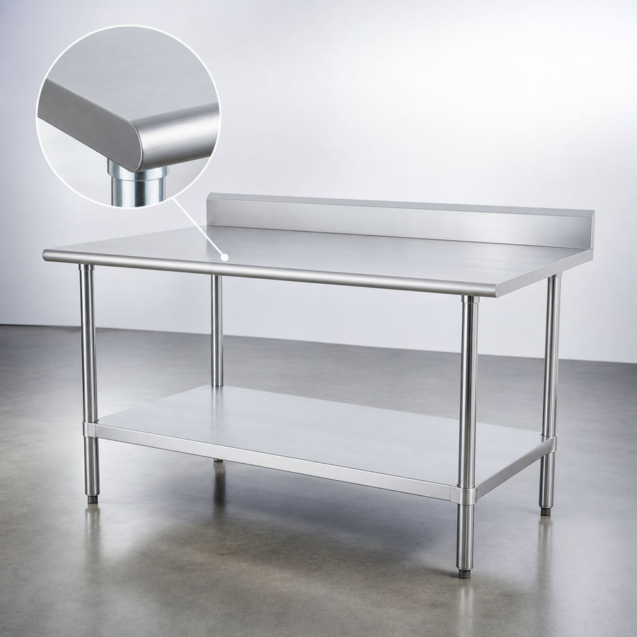 Reinforced Stainless Steel Top