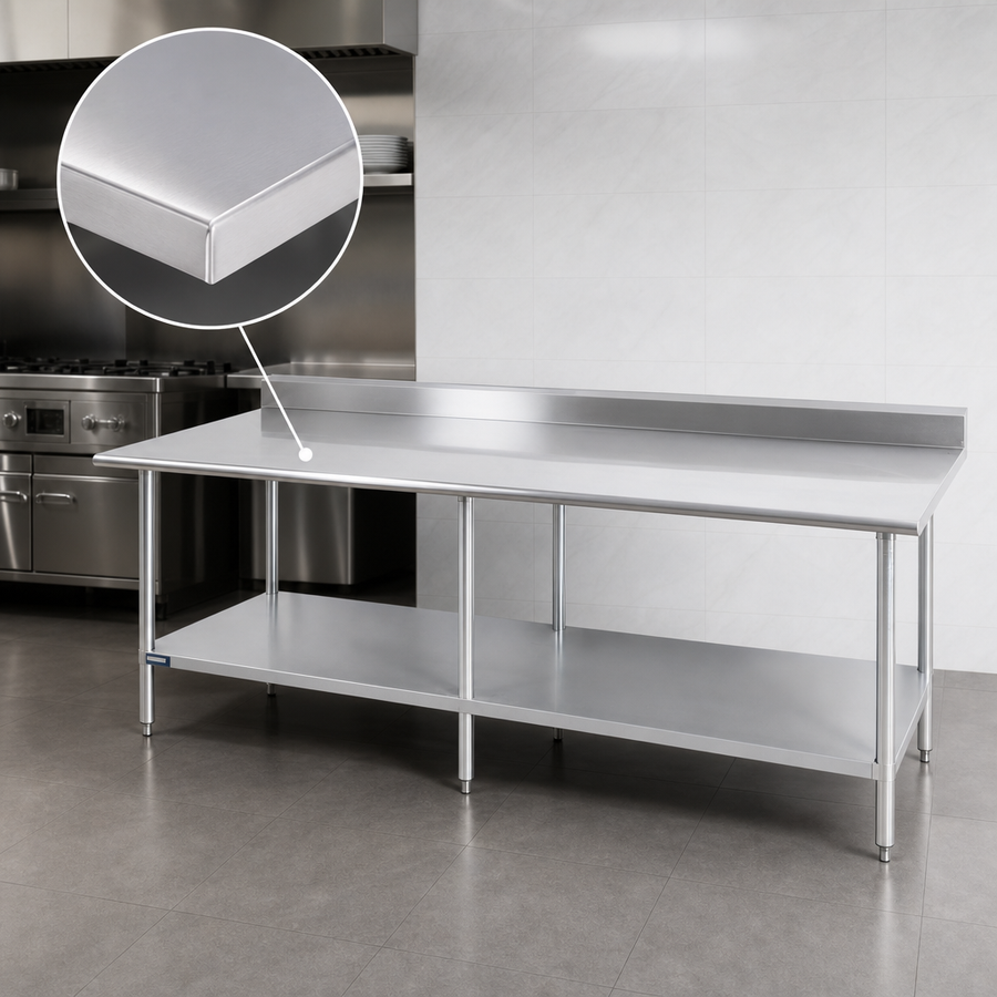 Reinforced Stainless Steel Top