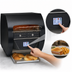 Thumbnail image #3 for Hatco Toast-Qwik Countertop Horizontal Conveyor Toaster with Touchscreen Controls, 120V, Designer Black
