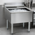 Thumbnail image #3 for Eagle Group 2200 Series Underbar Ice Bin/Cocktail Unit with Sliding Cover, 24 in. x 24 in., 63 lb Capacity