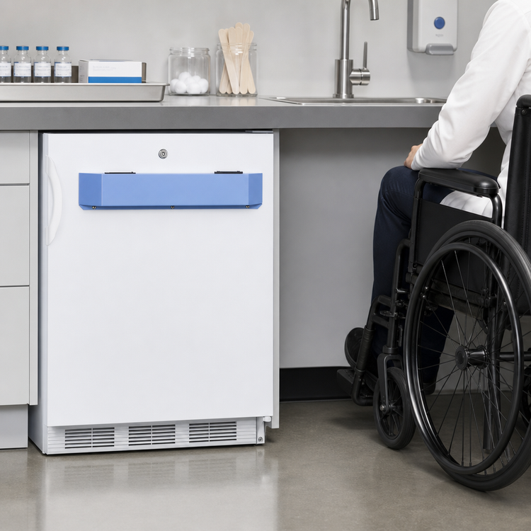 Product image #4 for Accucold ADA Undercounter Vaccine Freezer, 1.85 Cu. Ft., Built-In/Freestanding