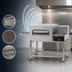 Thumbnail image #3 for Lincoln Impinger II Ventless Electric Conveyor Oven, Single Deck, Front Loading, 56 Inch Wide