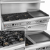 Thumbnail image #3 for Southbend Ultimate 60-Inch Gas Restaurant Range with 4 Burners, 36-Inch Griddle, Standard Oven and Cabinet Base