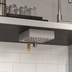 Thumbnail image #3 for Micro Matic USA Undercounter Glass Rinser, 6-3/8 Inch Square, Brushed Stainless Steel