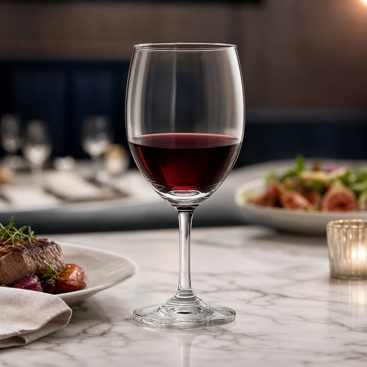 Product image #3 for Ocean Classic Stemmed Red Wine Glass, 8 oz., Clear Glass