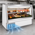 Thumbnail image #3 for Howard-McCray 34E Series Double Duty Deli Meat & Cheese Service Case, 76.5 In., Self-Contained, Straight Glass, LED Lighting