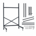 Thumbnail image #3 for Metro SmartLever Cantilevered Shelving Starter Base Kit, 76-1/4-Inch W x 28-1/2-Inch D x 86-3/8-Inch H, Epoxy-Coated Steel