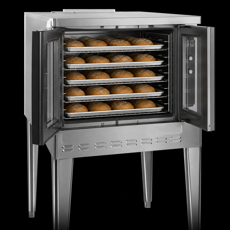 Product image #3 for Blodgett Premium Series DFG-200 Single-Deck Full-Size Bakery Depth Gas Convection Oven