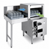 Thumbnail image #3 for Glastender GT-18+1L Front-to-Side Pass-Thru Glasswasher Station with Left Drain Table
