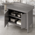 Thumbnail image #3 for John Boos Stainless Steel Enclosed Work Table with Cabinet Base and Hinged Doors, 60 x 24 Inches