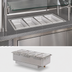 Thumbnail image #3 for Hatco HWBL-43D Drop-In Rectangular Heated Well with Drain, 4 x 1/3 Size Pan Capacity