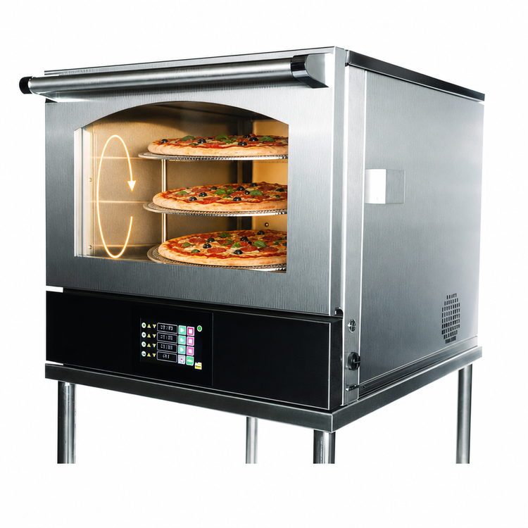 Product image #3 for Jet-Air RPO3 Ventless Countertop Electric Rotating Pizza Oven, 3 x 18-Inch Pizza Capacity