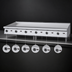 Thumbnail image #3 for Garland 72-Inch Heavy-Duty Countertop Gas Griddle, Manual Hi-Lo Controls, 1-Inch Smooth Steel Plate