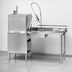 Thumbnail image #3 for Eagle Group Straight Soiled Dishtable with Pre-Rinse Sink, 36 x 30 Inches, Right-to-Left Operation, 16/304 Stainless Steel Top