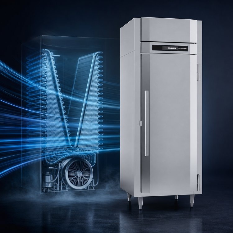 Product image #3 for Victory UltraSpec Extra Wide Solid Door Reach-In Freezer, One Section, 24.08 Cu. Ft.