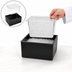 Thumbnail image #3 for Cal-Mil Black Melamine Ice Housing with Removable Polycarbonate Pan, 10 x 12 x 7 Inches