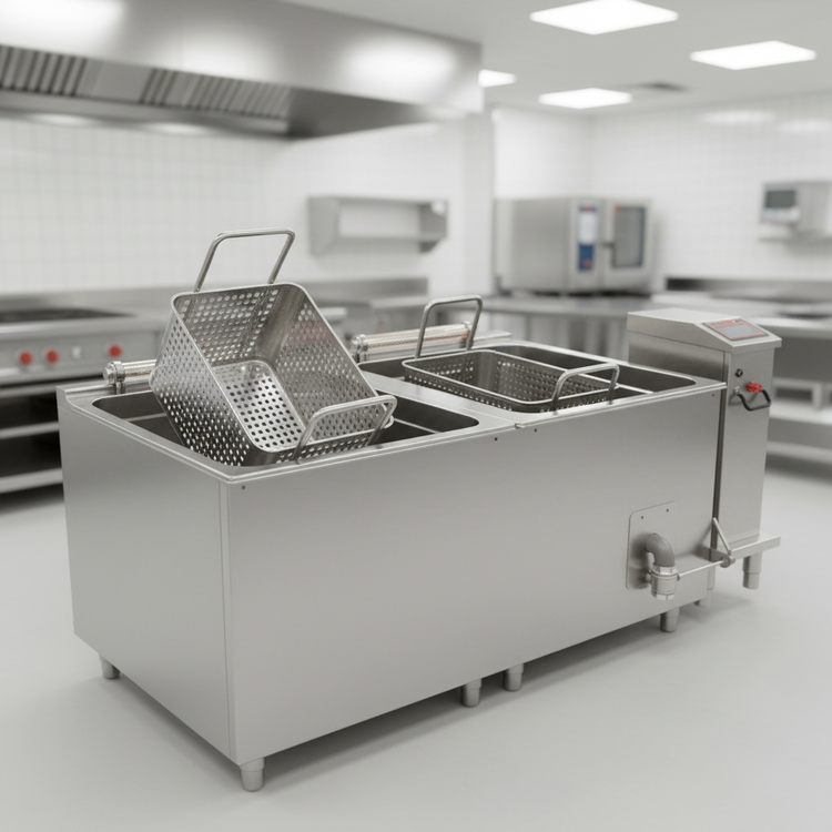 Product image #2 for Firex UCPMDG2-32 Double Basin 32 Gallon Gas Multicooker