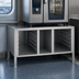 Thumbnail image #3 for RATIONAL MarineLine Stainless Steel Equipment Stand for Size 2-S with 10 Pairs of 1/1 GN Support Rails