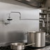 Thumbnail image #3 for T&S Brass 18-Inch Double-Jointed Pot Filler Nozzle with Heat-Resistant On-Off Handle