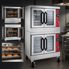 Thumbnail image #4 for Vulcan VC66ED Electric Double-Deck Bakery-Depth Convection Oven, Solid State Controls, 5-Pan Capacity per Compartment