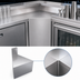 Thumbnail image #3 for Krowne Royal Series 24-Inch 45 Degree Front Corner Underbar Angle Filler