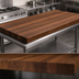 Thumbnail image #3 for John Boos Boos Block American Black Walnut Kitchen Countertop with Varnique Finish, 60 x 38 x 3 Inch