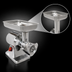 Thumbnail image #3 for Trento #12 Countertop Electric Meat Grinder with 1 HP Motor