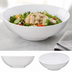 Thumbnail image #4 for Epicure® 36 oz 8-Inch White Melamine Round Coupe Chef Salad/Serving Bowl