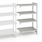 Thumbnail image #4 for Cambro Camshelving® Premium CPA214872V4480 Polymer Shelving Add-On Unit, 4-Shelf Vented, 21 x 48 x 72 in., 2,000-lb. Capacity