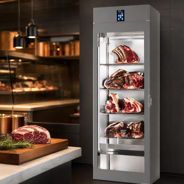 Product image #3 for Stagionello Dry Age 2.0 Meat Curing Cabinet with Hinged Glass Door, 28.3 Cu. Ft., 220-240V
