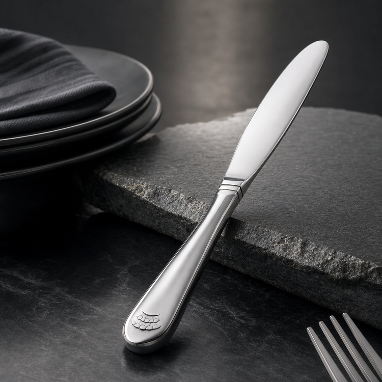 Product image #3 for Fan 8-5/8-Inch Extra-Heavy Weight Dinner Knife, Mirror Finish, 18/8 Stainless Steel