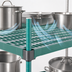 Thumbnail image #3 for QuadPlus Vented Polymer Shelf Mat with MicroGARD Antimicrobial Protection, 60 x 24 Inches, Green